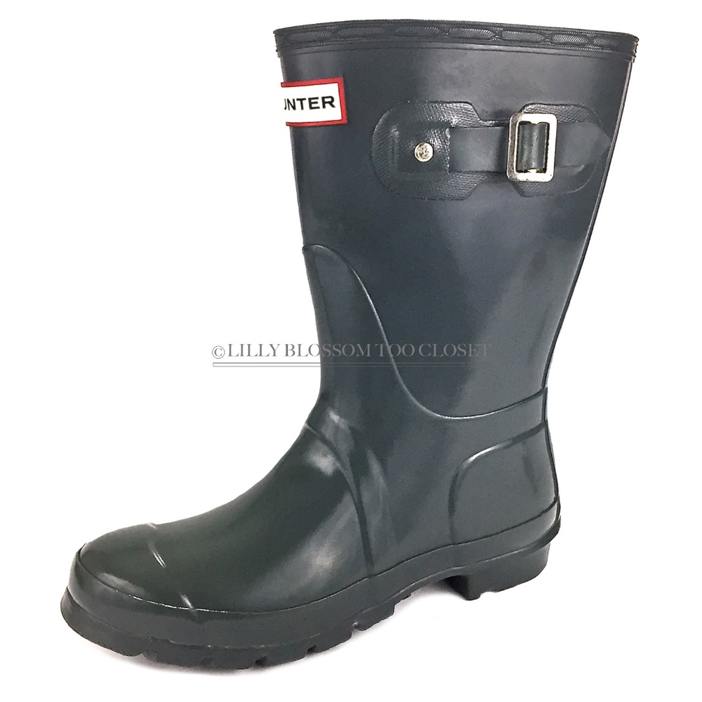 HUNTER Original Gloss Short Low Calf Rain Boots